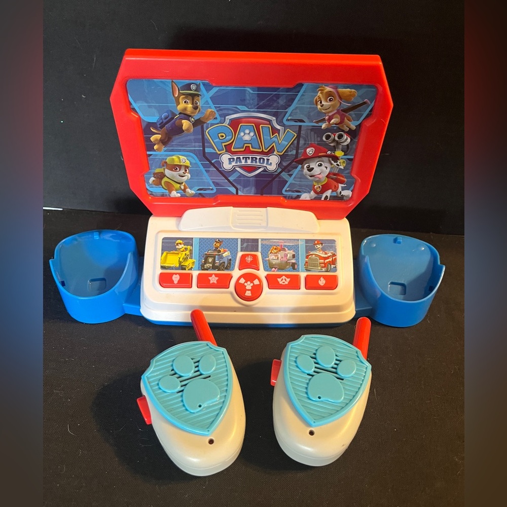 Paw Patrol walkie-talkie Mission command center